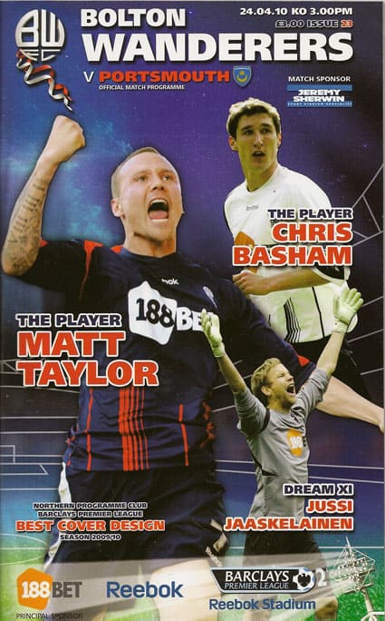 Bolton Wanderers FC v Portsmouth FC